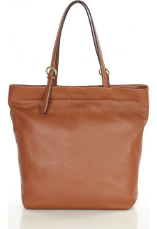 MARCO MAZZINI Světle hnědá dámská shopper kabelka