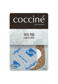 Coccine HEEL PAD KORK & LATEX Podpatěnka