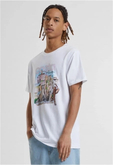 Bílé tričko Costa D' Amalfi