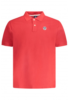 NORTH SAILS POLO MANICHE CORTE UOMO ROSSO