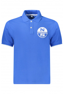 NORTH SAILS POLO MANICHE CORTE UOMO BLU