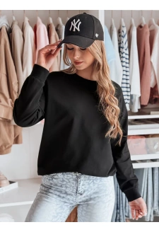 Bluza damska one size LUMIVIA czarna Dstreet BY1369