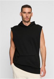 Open Edge Sleeveless Hoody černá