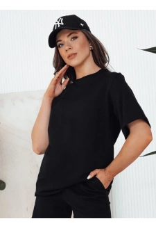T-shirt damski SWAN czarna Dstreet RY2537