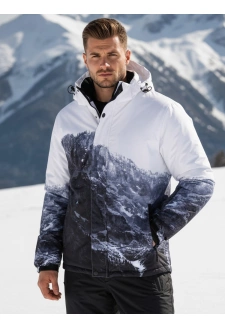 Kurtka męska zimowa narciarską granatowa Dstreet TX5125