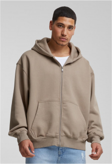 Pánská mikina Zip Hoody hnědá 