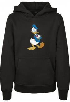 Dětská kačer Donald Pose Hoody černá