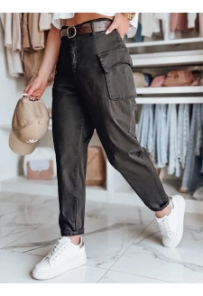 Spodnie damskie baggy GOTRENDI czarne Dstreet UY2524