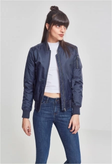 Dámská bunda Basic Bomber Jacket námořnická