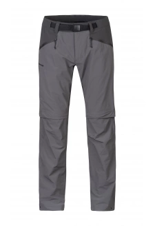 Pánské kalhoty s odepínacími nohavicemi Hannah BINDERS Z-OFF pavement/raven