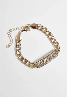 Náramek XOXO - zlaté barvy