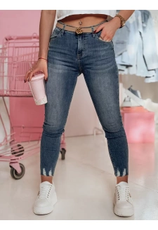 Spodnie damskie jeasnowe skinny TRENDIM Dstreet UY2377
