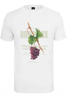 Bordeaux tričko bílé