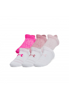 Dívčí ponožky Under Armour Yth Essential No Show 6pk