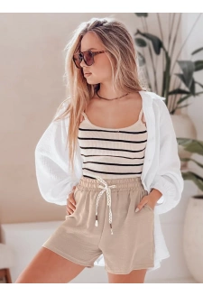 Spodenki damskie NOT TOMORROW khaki Dstreet SY0447