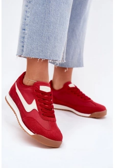 Dámské sportovní sneakersy Zerina – červené