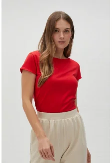Dámské tričko MOODO - červené