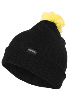 Čepice Bobble Beanie - černá