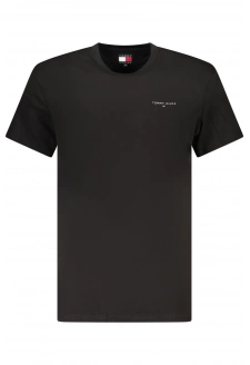 Pánske tričko s krátkym rukávom TOMMY HILFIGER, čierne