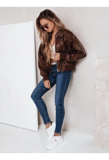 Jeansy damskie push up niebieskie Dstreet UY2797