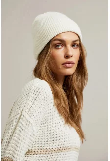 Dámská čepice Moodo - ecru 
