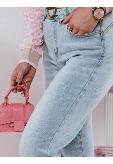 Spodnie damskie jeansowe mom fit LOVENOVA Dstreet UY2360