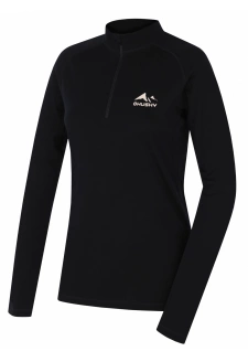 Dámské merino termotriko Husky Merow Zip L black