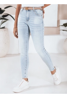 Jeansy damskie push up jasnoniebieskie Dstreet UY2808