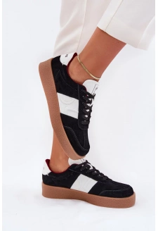 Dámské semišové tenisky Daniel Lopez Just Dare – černé