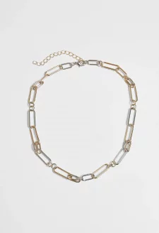 Náhrdelník - zlaté a stříbrné barvy