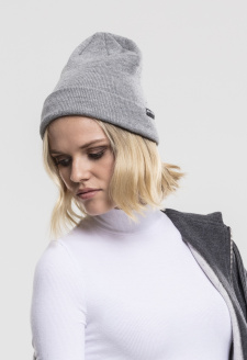 Čepice Basic Flap Beanie - šedá