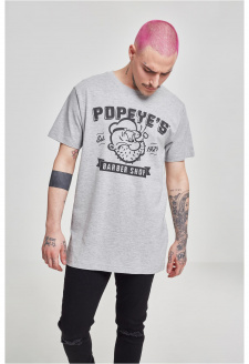 Popeye Barber Shop Tee heather gray