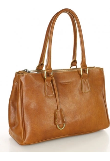 MARCO MAZZINI camel shopper kabelka