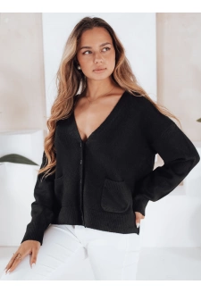 Damski kardigan SORELIE czarny Dstreet MY2508