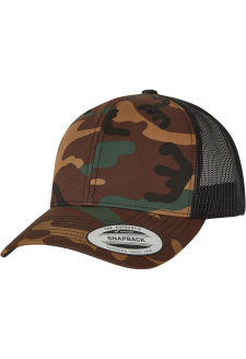 Retro Trucker Camo camo/black