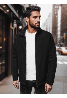 Kurtka męska przejściowa czarna Dstreet TX4995