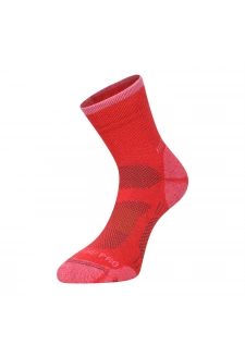 Unisex antibakteriální ponožky ALPINE PRO KEROWE calypso coral