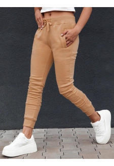 Spodnie damskie dresowe FITS coffee Dstreet UY2610