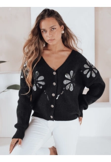 Damski kardigan KERINDA czarny Dstreet MY2502