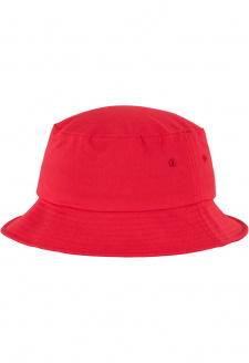 Čepice Flexfit Cotton Twill Bucket Red