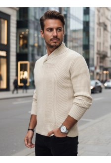 Sweter męski beżowy Dstreet WX2258z