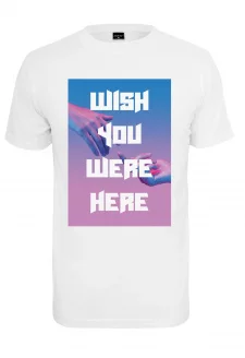 Wish You Were Here Tee bílé