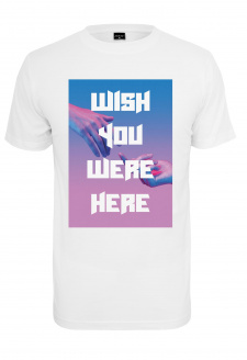 Wish You Were Here Tee bílé