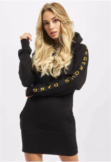 Dámské šaty Weare černé/zlaté