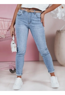 Spodnie damskie jeansowe slim fit MYJINN Dstreet UY2380