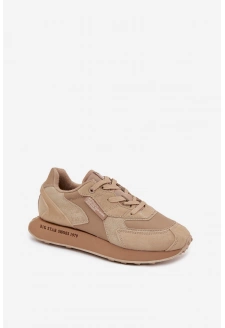 Pánské kožené tenisky Big Star HI-POLY SYSTEM – béžové