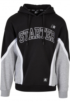 Starter Throwback Hoody černá/heathergrey