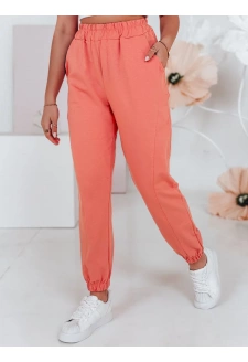 Spodnie damskie dresowe STIVEL brzoskwiniowe Dstreet UY02719