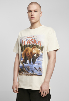 Alaska Vintage Oversize Tee písek