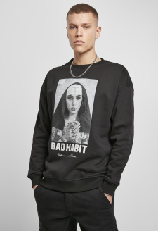 Bad Habit Crewneck černý